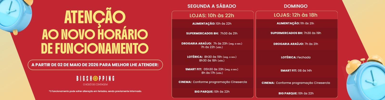 NOVO HORÁRIO ATUALIZADO (1) NOVO HORÁRIO ATUALIZADO (1)